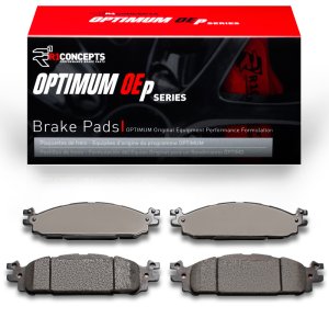 Ford Explorer Brake Pads - Front - R1 Concepts - Optimum OE - `11-`19 Ford Explorer Brake Pads - Front - R1 Concepts - Optimum OE - `11-`19